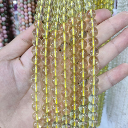 $1-10 crystal beads for diy bracelets with free string and needle charms spacer free shipping over $100