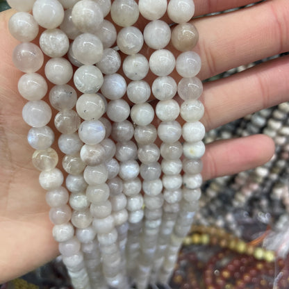 $1-10 crystal beads for diy bracelets with free string and needle charms spacer free shipping over $100